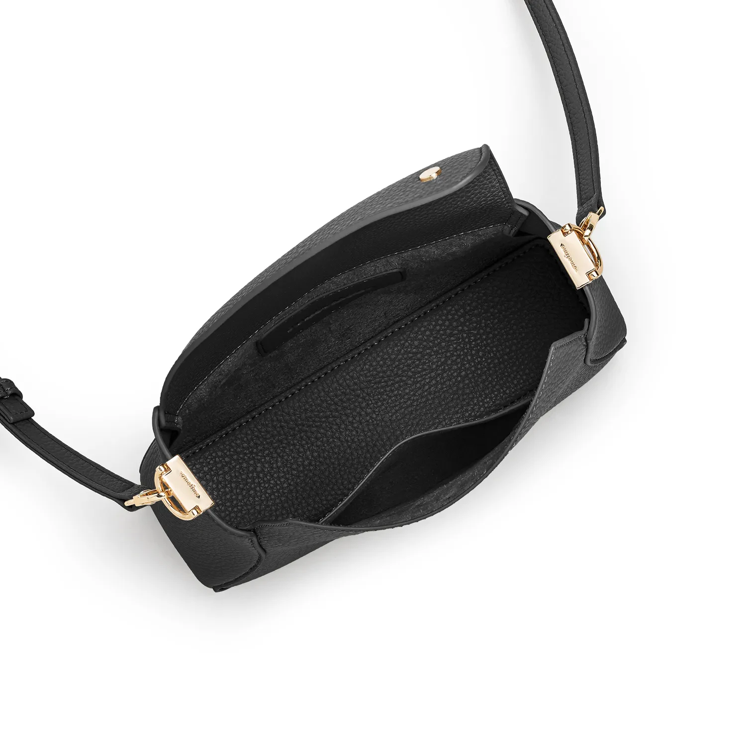 NAMI FLAP BAG TOGO - BLACK